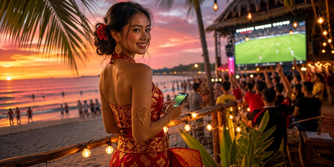 Pengalaman bertaruh di pinggir pantai yang santai di Vietnam
